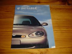 MERCURY SABLE 1997 brochure