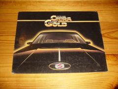 OLDSMOBILE CUTLASS CIERA GOLD brochure