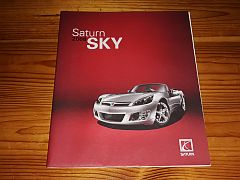 SATURN SKY 2008 brochure