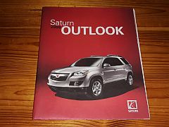 SATURN OUTLOOK 2008 brochure