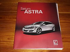 SATURN ASTRA 2008 brochure