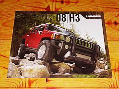 Prospekt HUMMER H3 2008 brochure