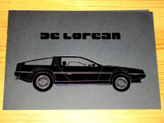 De Lorean DMC-12 1981 brochure