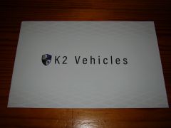 K2 Vehicles brochure