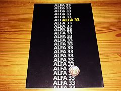 ALFA ROMEO 33 1985 brochure