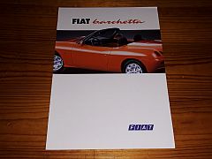 FIAT BARCHETTA 1995 brochure