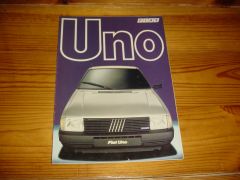 FIAT UNO 1983 brochure