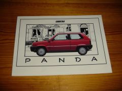 FIAT PANDA 1988 brochure