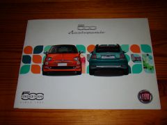 FIAT 500 ANNIVERSARIO 2017 brochure
