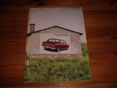 FIAT 132 1972 brochure