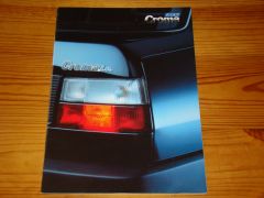 FIAT CROMA 1989 brochure