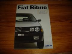 FIAT RITMO 1987 brochure