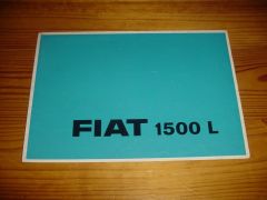 FIAT 1500L brochure