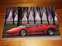Lamborghini Diablo brochure