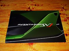Prospekt LAMBORGHINI AVENTADOR SVJ 2018 brochure
