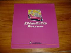 Prospekt LAMBORGHINI DIABLO ROADSTER 1996 LAMBORGHINI DIABLO ROADSTER 1996 brochure