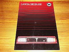 LANCIA DELTA HF  1983 brochure