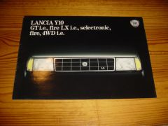 LANCIA Y10 1990 brochure