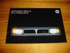 LANCIA DELTA 1989 brochure