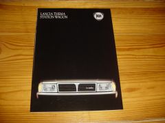 LANCIA THEMASTATION WAGON 1987 brochure