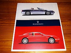 Prospekt MASERATI COUPE & SPYDER