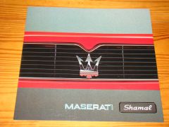 MASERATI SHAMAL 1993 brochure