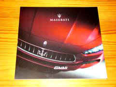 MASERATI GHIBLI  brochure