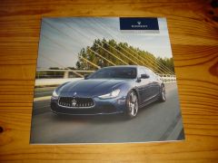 MASERATI GHIBLI 2015 brochure