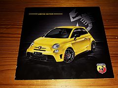 ABARTH 695 BIPOSTO REKORD LIMITED EDITION 2015 brochure