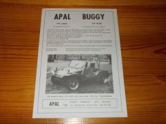 APAL BUGGY 1977 BROCHURE