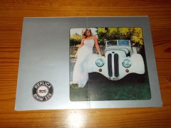 SBARRO BMW 328 REPLICA BROCHURE